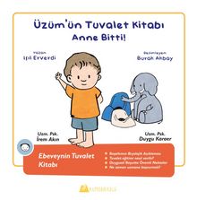 Üzüm’ün Tuvalet Kitabı / Anne Bitti ! kitap kapağı