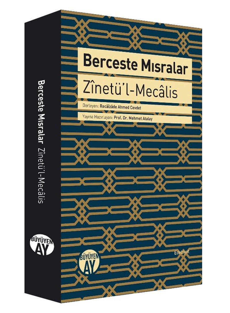 Berceste Mısralar Zinetü'l-Mecalis kitap kapağı