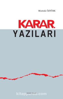 Karar Yazıları kitap kapağı