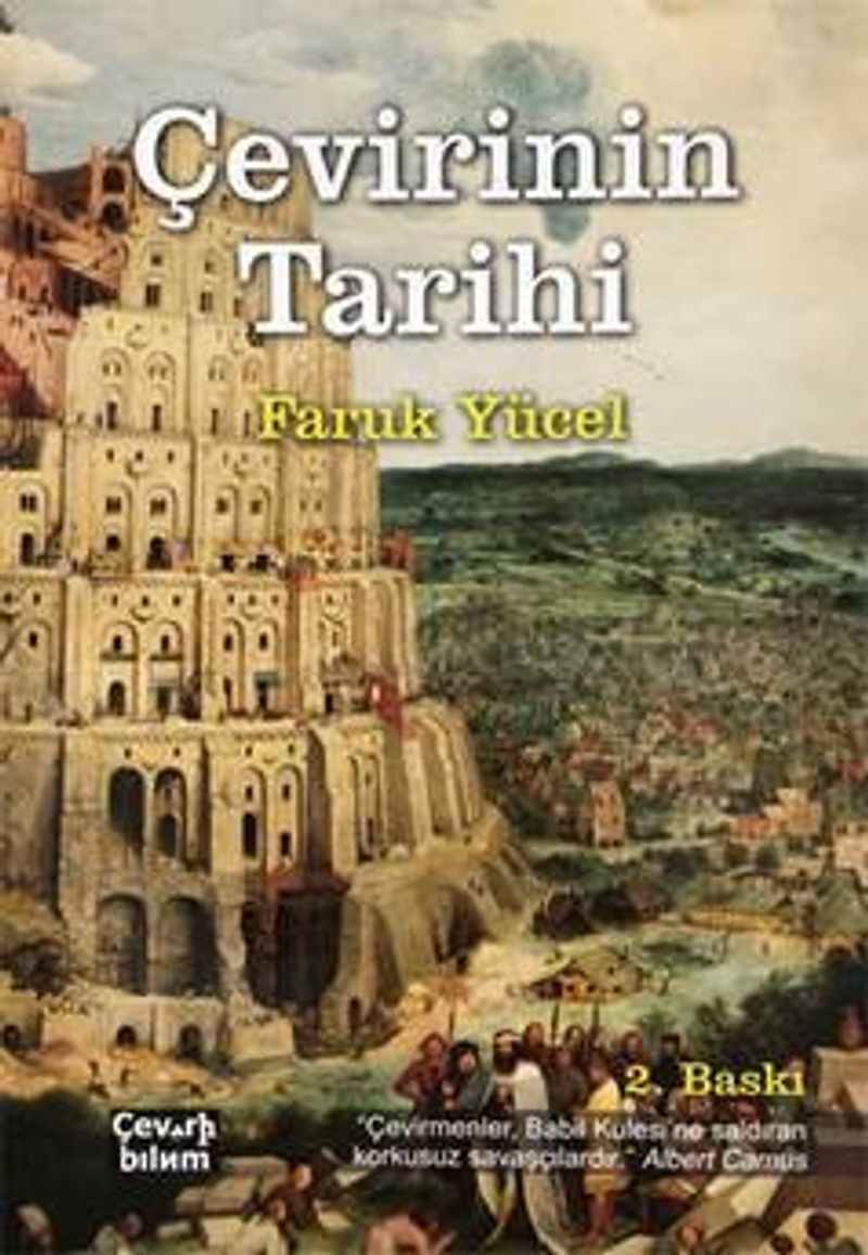 Çevirinin Tarihi kitap kapağı