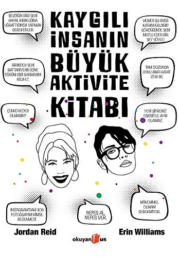 Kaygılı İnsanın Büyük Aktivite Kitabı kitap kapağı