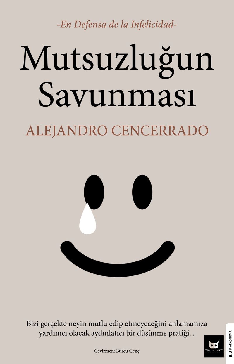 Mutsuzluğun Savunması kitap kapağı