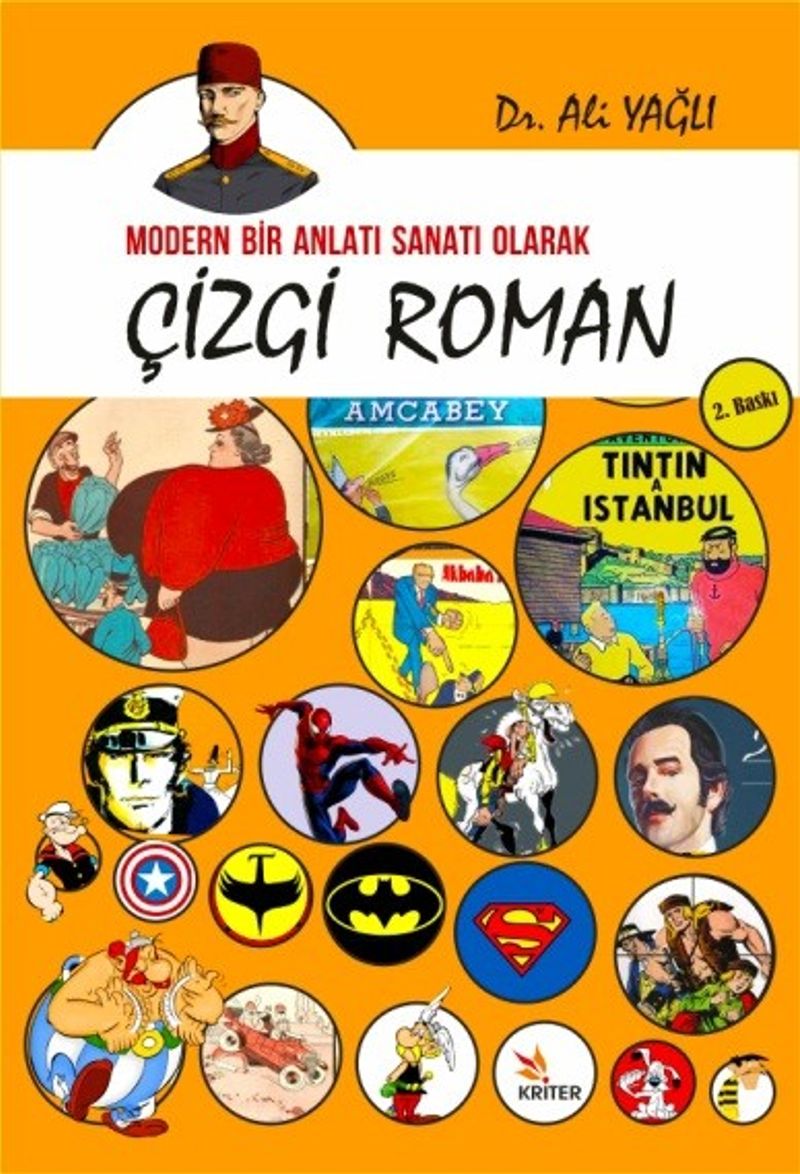 Modern Bir Anlatı Sanatı Olarak Çizgi Roman kitap kapağı