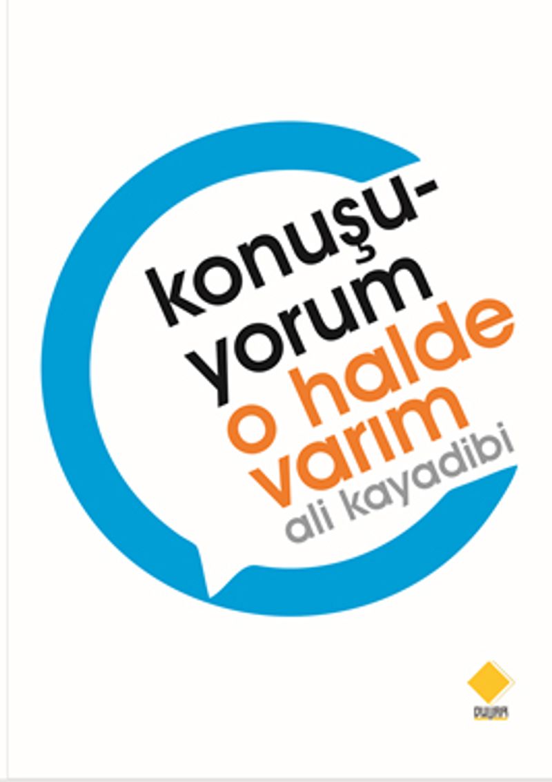 Konuşuyorum O Halde Varım kitap kapağı