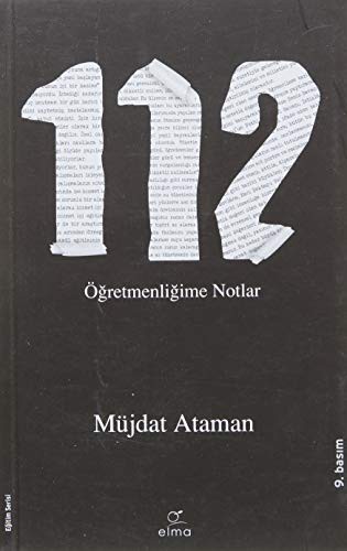 112 Öğretmenliğime Notlar kitap kapağı
