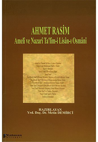Ahmet Rasim - Ameli ve Nazari Ta'lim-i Lisan-ı Osmani kitap kapağı