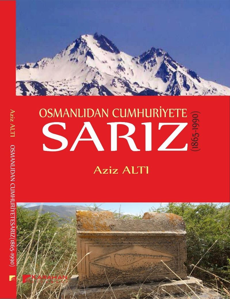 Osmanlıdan Cumhuriyete Sarız (1865-1990) kitap kapağı