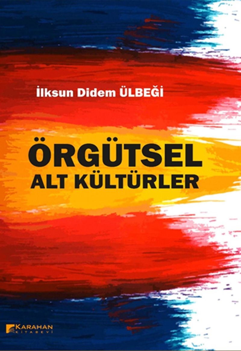 Örgütsel Alt Kültürler kitap kapağı