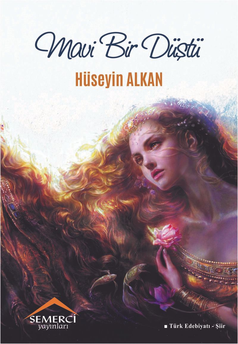 Mavi Bir Düştü kitap kapağı