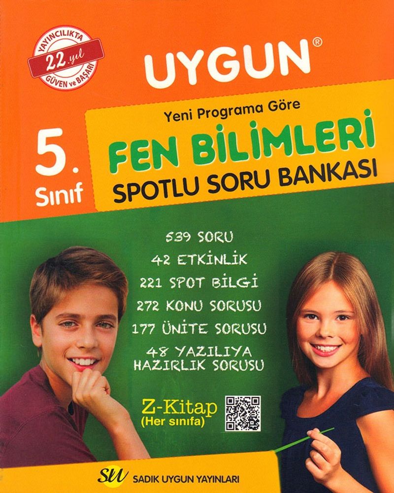 5. Sınıf Fen Bilimleri Spotlu Soru Bankası kitap kapağı