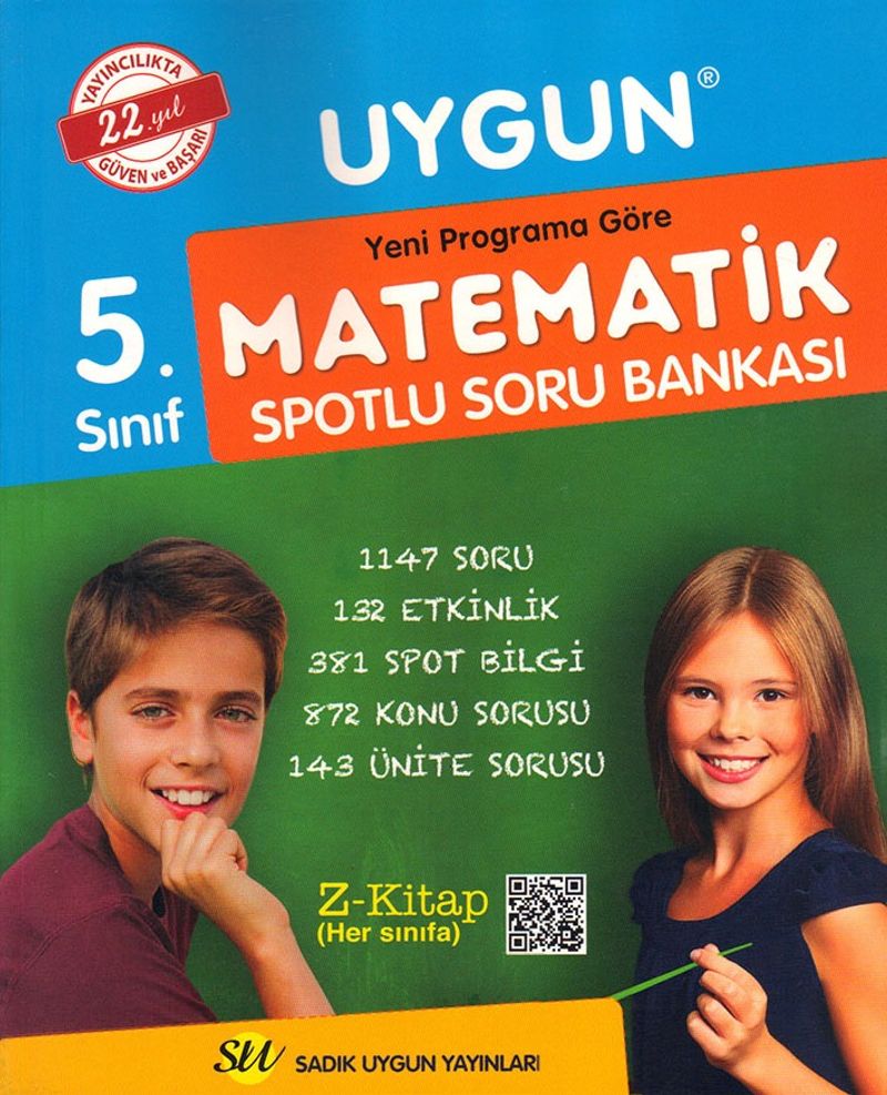 5. Sınıf Matematik Spotlu Soru Bankası kitap kapağı