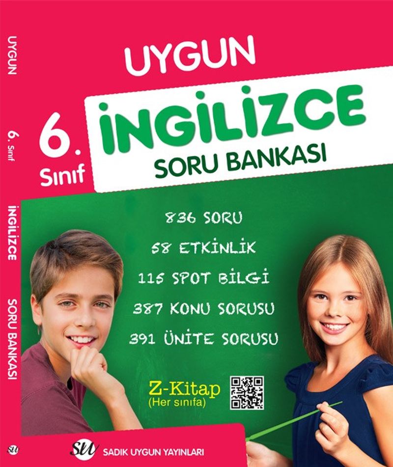 6. Sınıf İngilizce Soru Bankası kitap kapağı