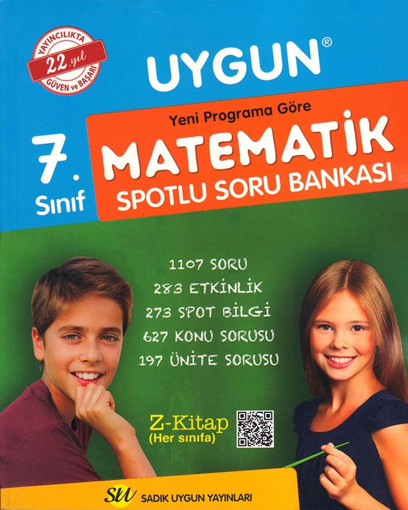 7. Sınıf Matematik Spotlu Soru Bankası kitap kapağı