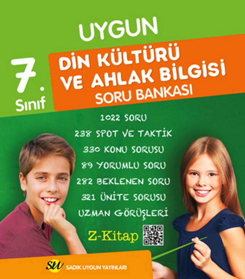 7. Sınıf Din Kültürü ve Ahlak Bilgisi Soru Bankası kitap kapağı