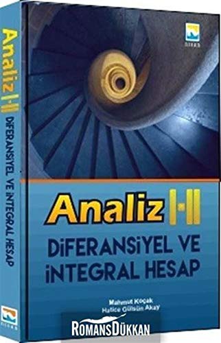 Analiz 1 - 2 Diferansiyel ve İntegral Hesap kitap kapağı