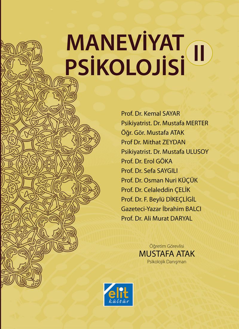 Maneviyat Psikolojisi 2 kitap kapağı