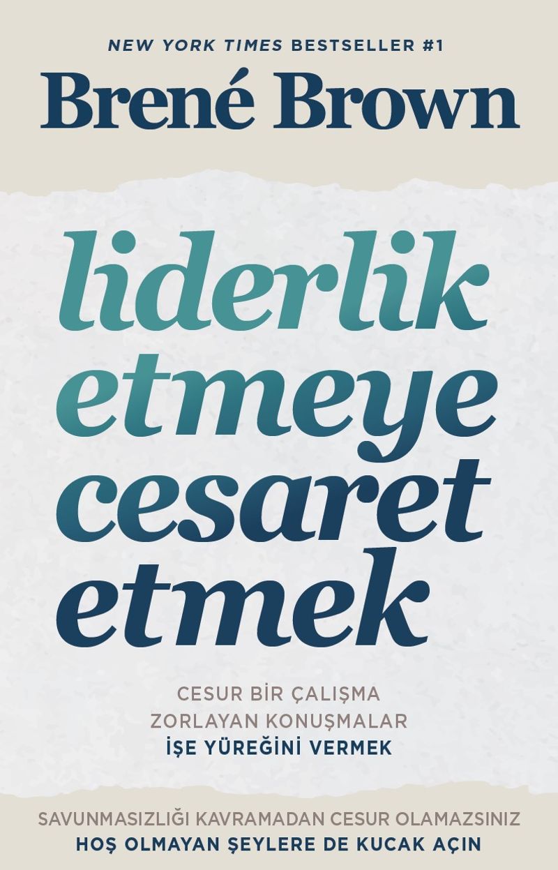 Liderlik Etmeye Cesaret Etmek kitap kapağı