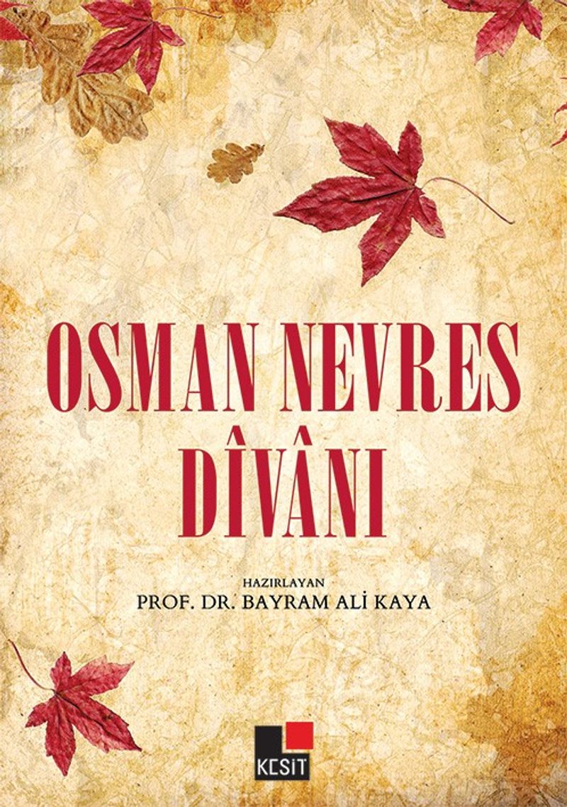 Osman Nevres Divanı kitap kapağı