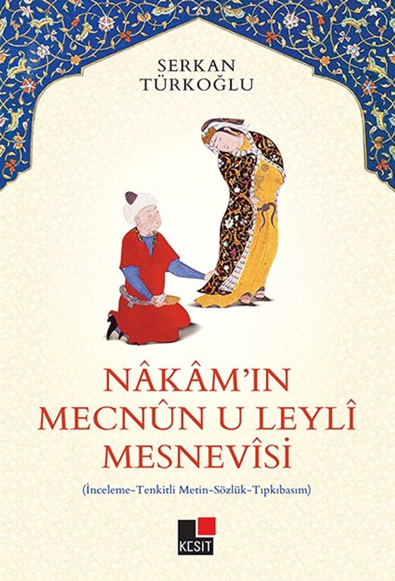 Nakam'ın Mecnun U Leyli Mesnevisi kitap kapağı
