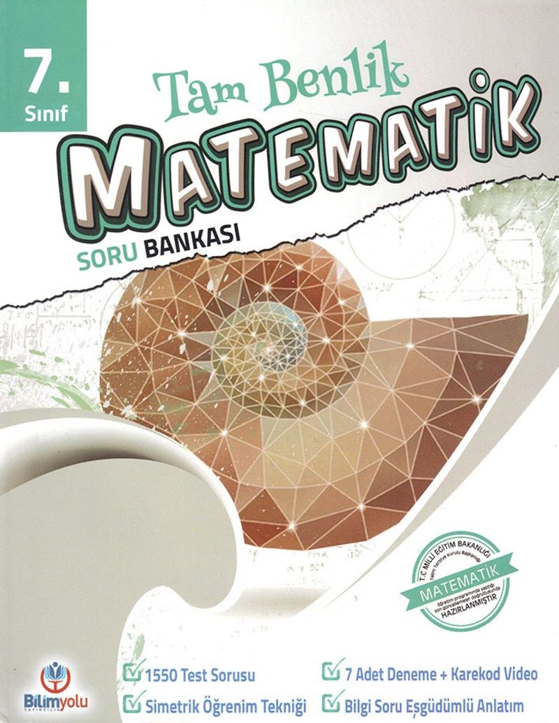 7. Sınıf Tam Benlik Matematik Soru Bankası kitap kapağı