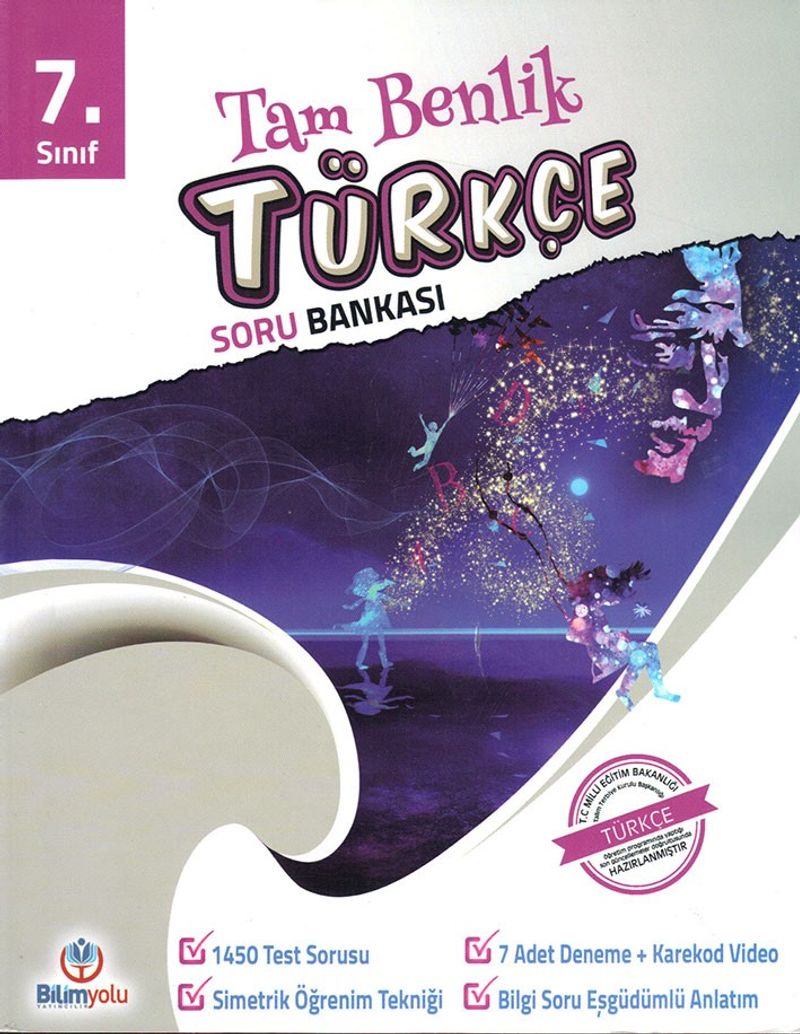 7. Sınıf Tam Benlik Türkçe Soru Bankası kitap kapağı
