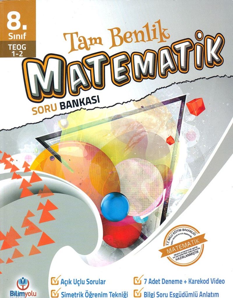 8. Sınıf Tam Benlik Matematik Soru Bankası kitap kapağı