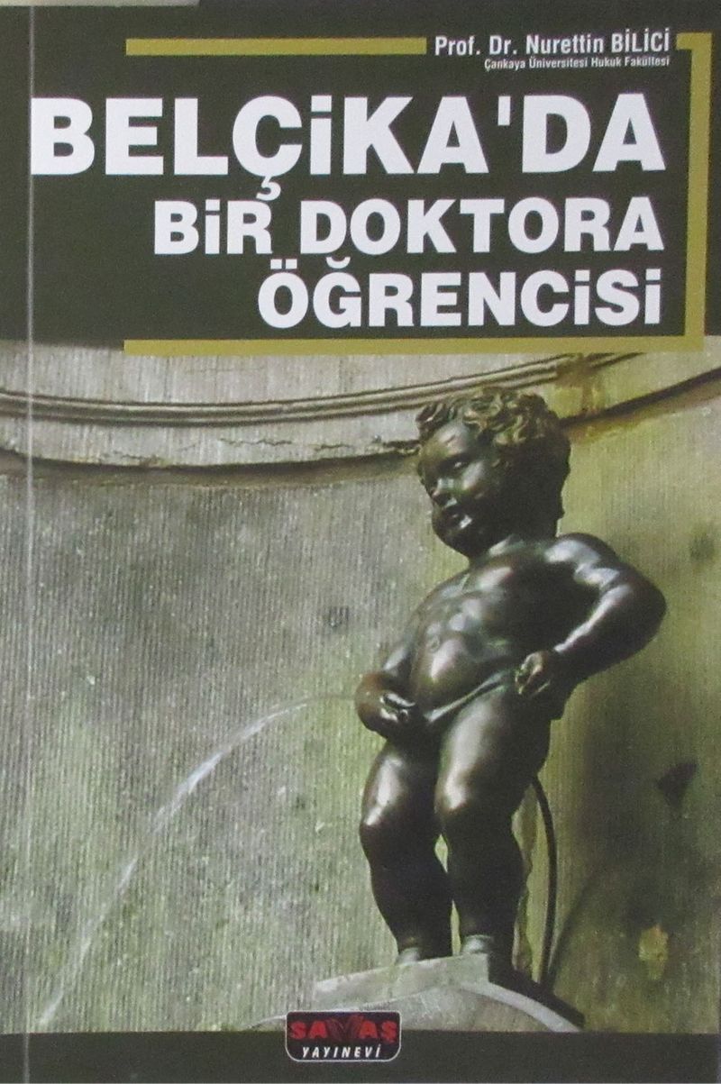 Belçika'da Bir Doktora Öğrencisi kitap kapağı