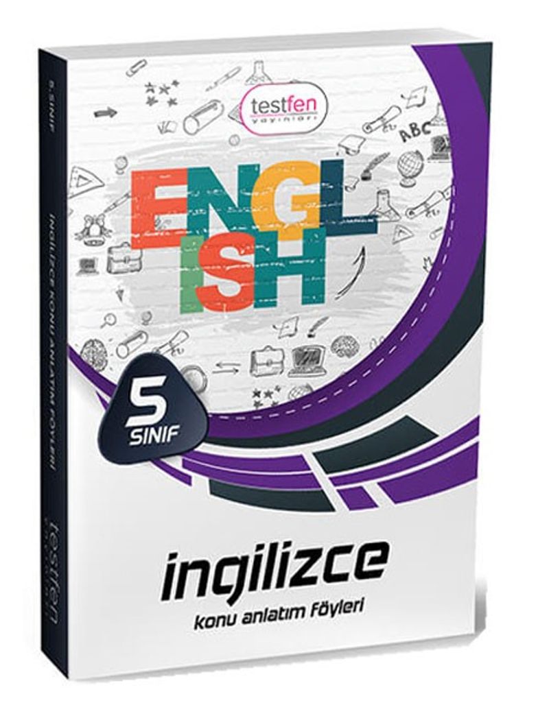 5. Sınıf İngilizce Konu Anlatım Föyleri (32 Föy) kitap kapağı