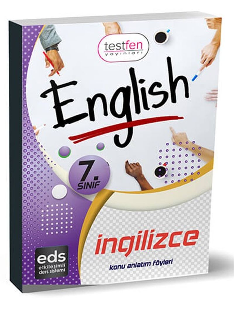 7. Sınıf İngilizce Konu Anlatım Föyleri (37 Föy) kitap kapağı