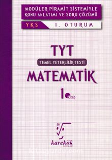 YKS-TYT 1. Oturum Matematik 1. Kitap Konu Anlatımlı kitap kapağı