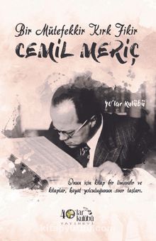Bir Mütefekkir Kırk Fikir Cemil Meriç kitap kapağı