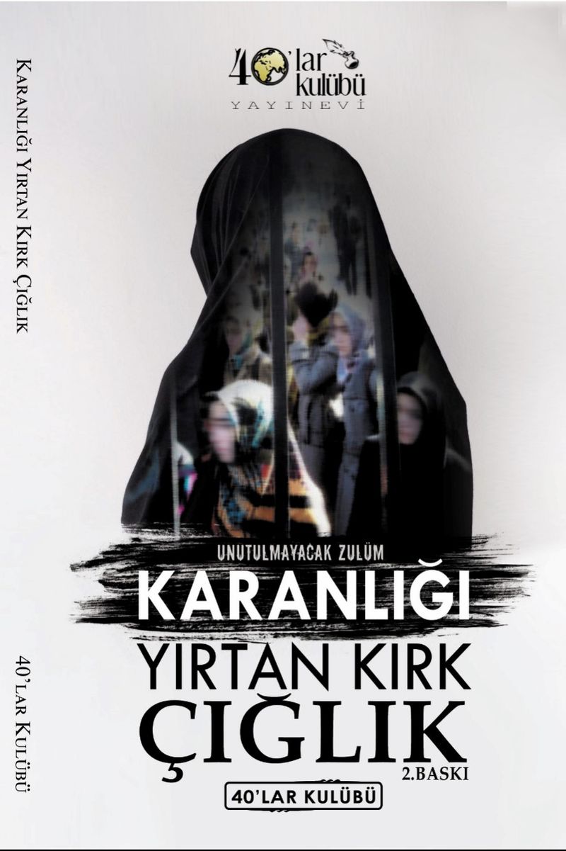 Karanlığı Yırtan Kırk Çığlık kitap kapağı