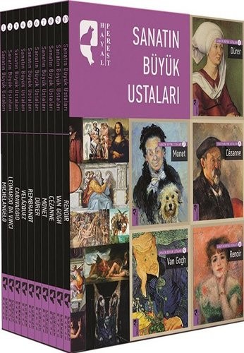 Sanatın Büyük Ustaları Seti (10 Kitap) kitap kapağı