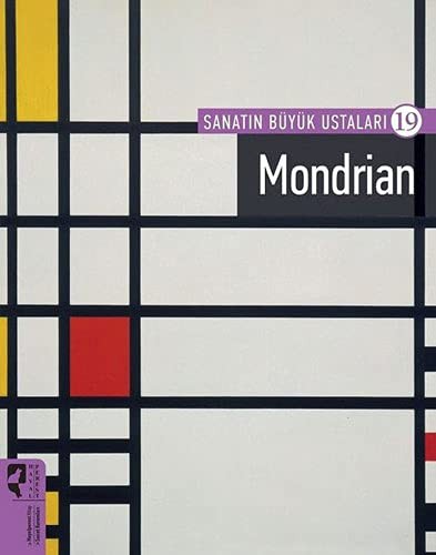 Sanatın Büyük Ustaları 19 Mondrian kitap kapağı