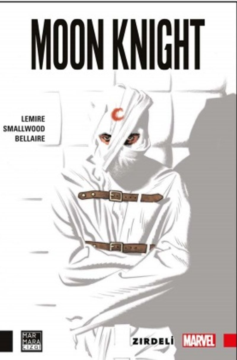 Moon Knight - Zırdeli kitap kapağı