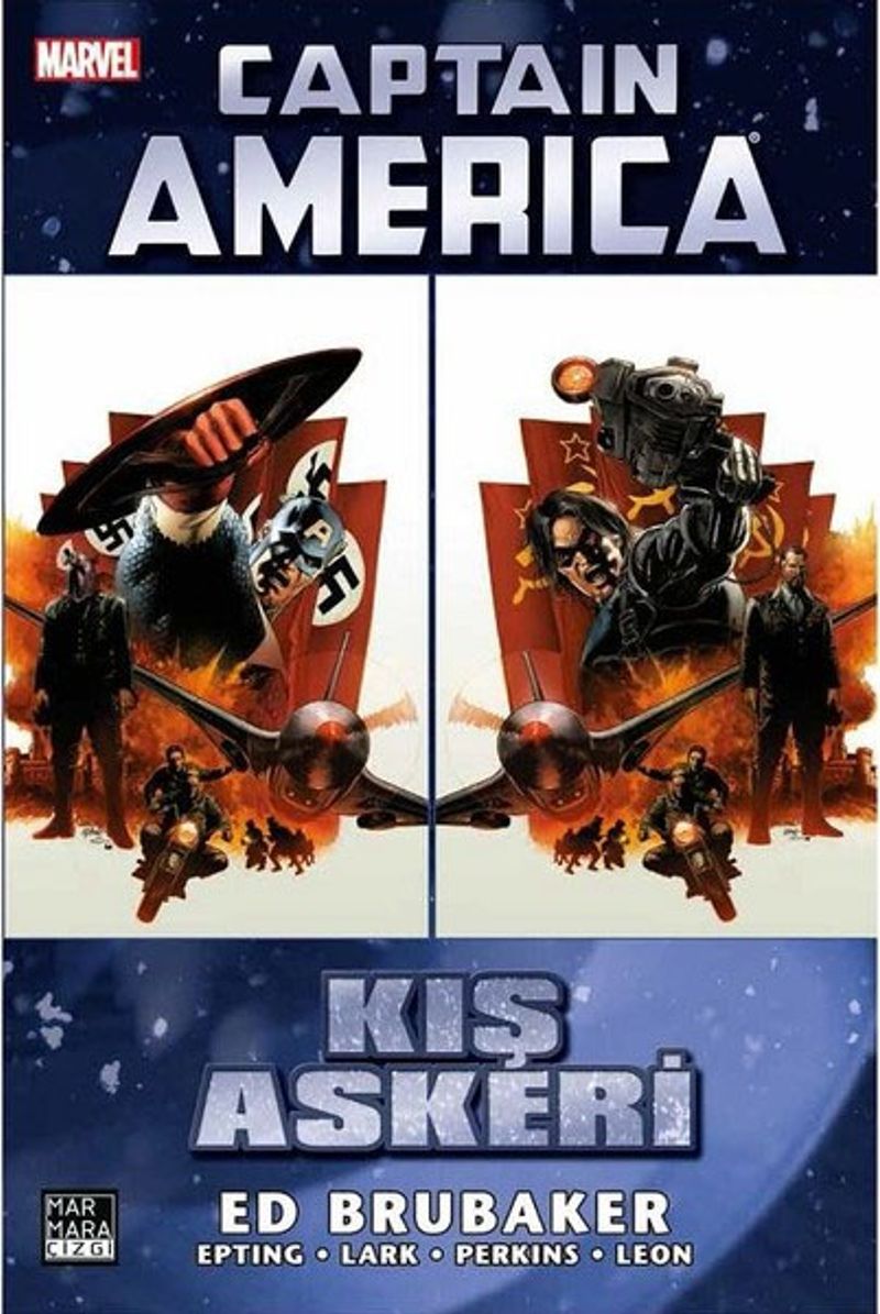 Captain America - Kış Askeri kitap kapağı