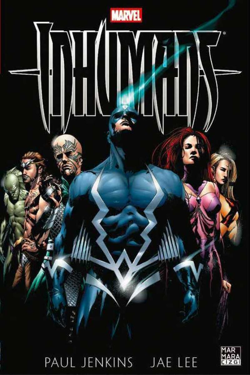 Inhumans kitap kapağı