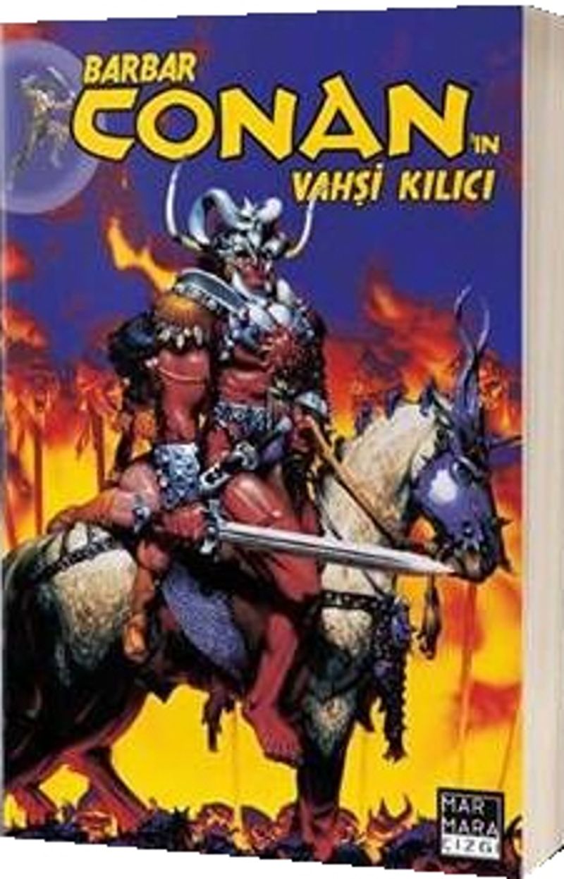 Barbar Conan'ın Vahşi Kılıcı 21 kitap kapağı