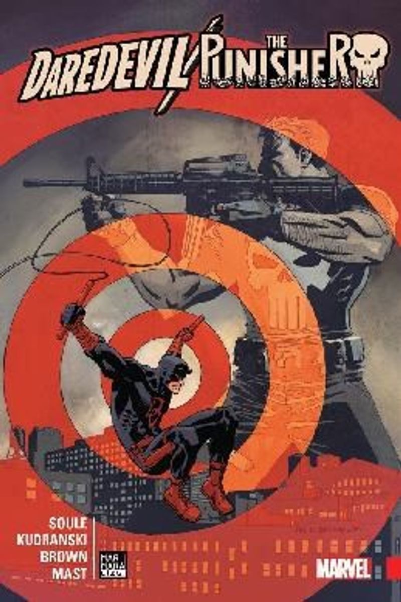Daredevil / Punisher kitap kapağı
