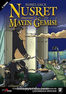 Sessiz Gece Nusret Mayın Gemisi kitap kapağı