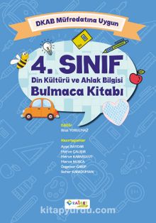 4. Sınıf Din Kültürü ve Ahlak Bilgisi Bulmaca Kitabı kitap kapağı