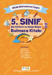 5. Sınıf Din Kültürü ve Ahlak Bilgisi Bulmaca Kitabı kitap kapağı