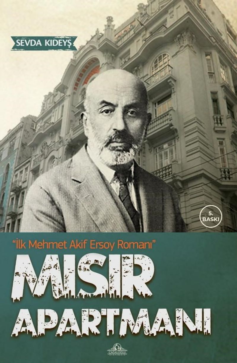 Mısır Apartmanı ve Mehmet Akif Ersoy kitap kapağı