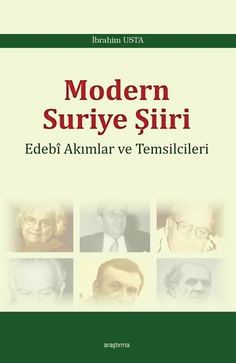 Modern Suriye Şiiri kitap kapağı