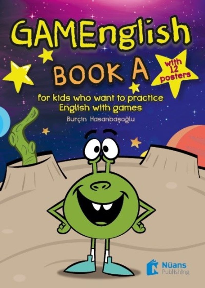 GAMEnglish Book A +12 posters kitap kapağı