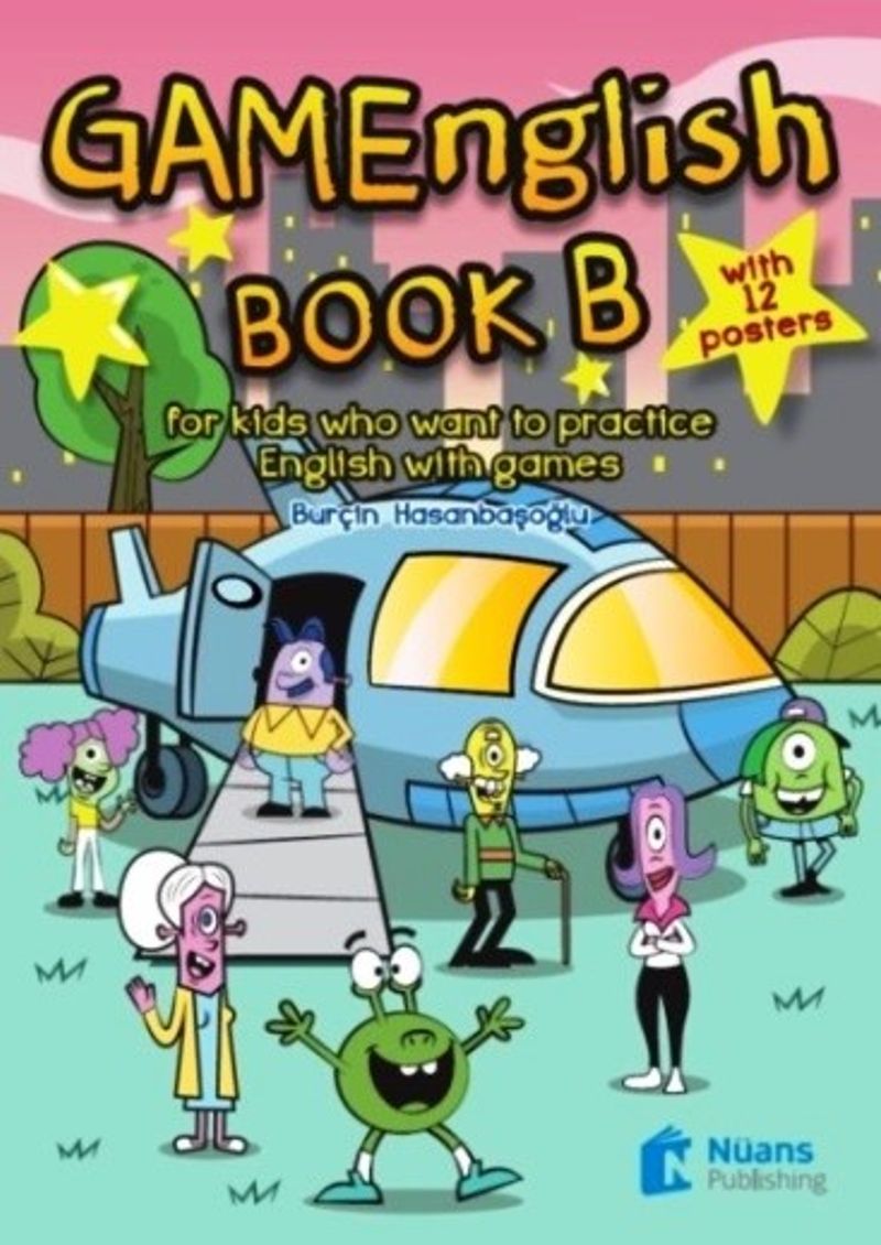 GAMEnglish Book B+12 Posters kitap kapağı
