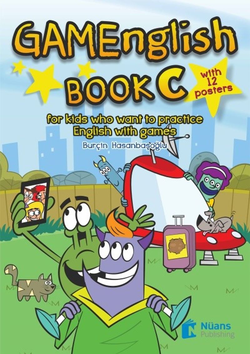 GAMEnglish Book C +12 posters kitap kapağı