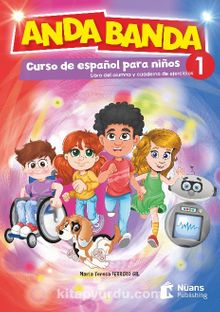 Anda banda 1 Libro del alumno y de ejercicios kitap kapağı