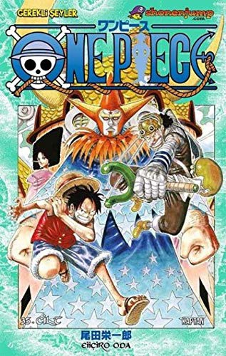 One Piece 35. Cilt / Kaptan kitap kapağı