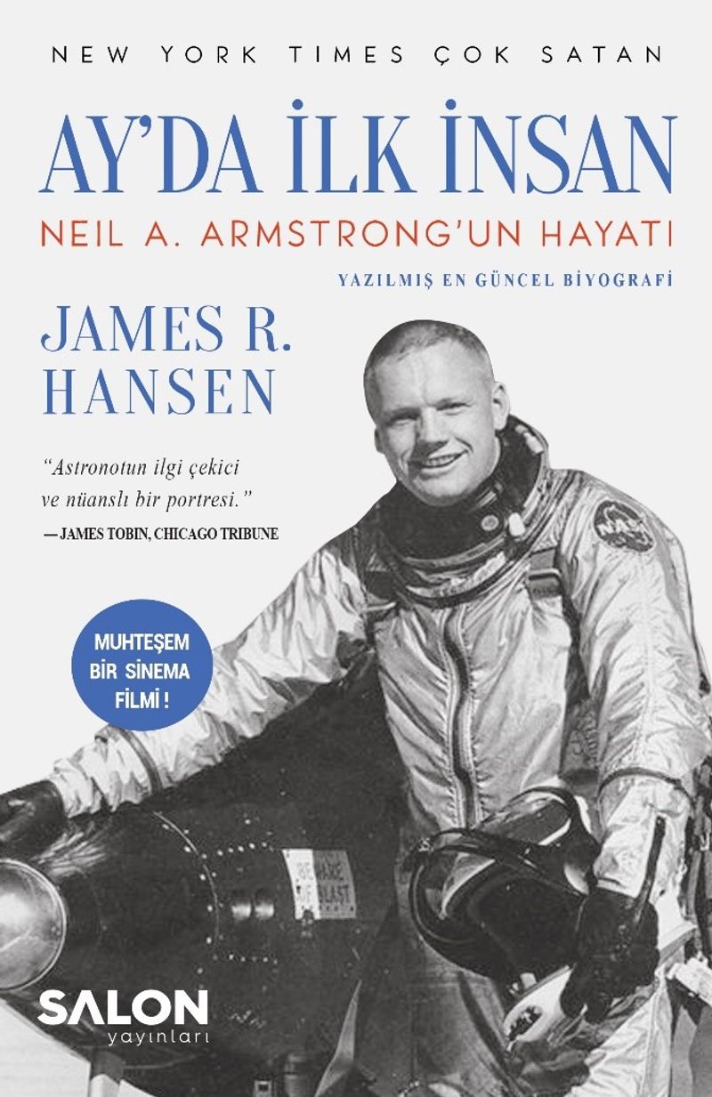 Ay'da İlk İnsan Neil A. Armstrong'un Hayatı kitap kapağı